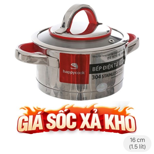 Nồi Happycook inox 3 đáy, tiện lợi cho cách nấu canh cá rau cải