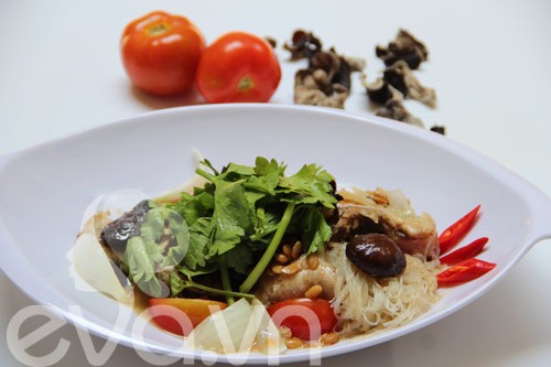 Cận cảnh đĩa cá chưng tương thơm ngon chuẩn vị