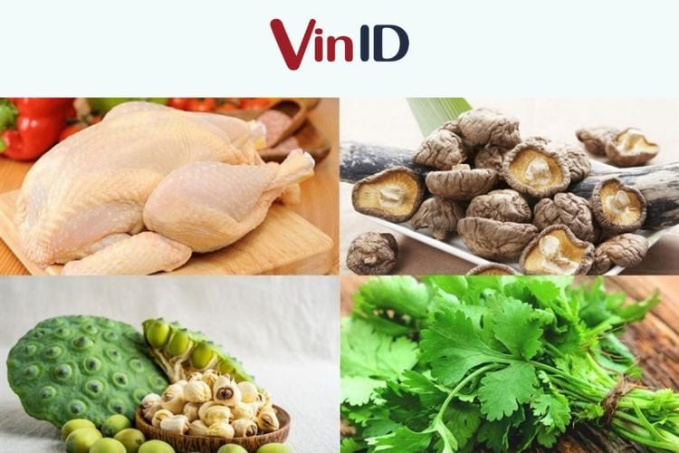 Chuẩn bị nguyên liệu sạch để thực hiện cách nấu canh gà hạt sen bổ dưỡng