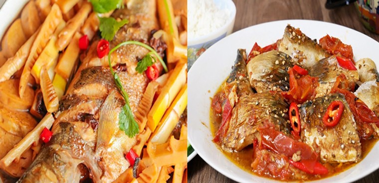 Tổng quan hai món cá kho, bao gồm cá kho cà chua