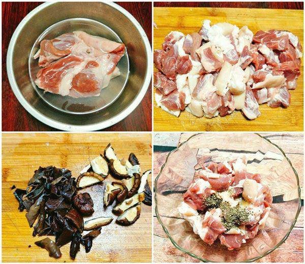 Ướp thịt lợn đúng cách để ngấm gia vị, là bước quan trọng trong cách nấu thịt lợn mềm