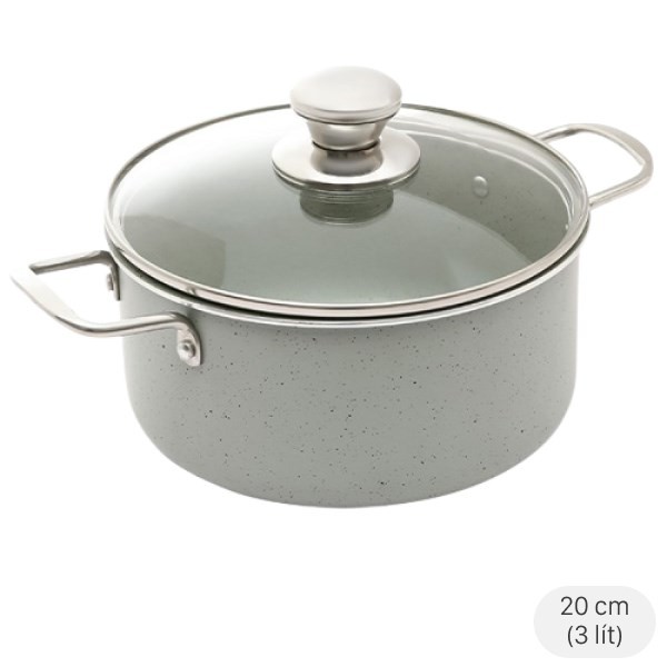 Nồi nhôm chống dính Delites, lựa chọn tiết kiệm cho cách nấu canh cá rau cải