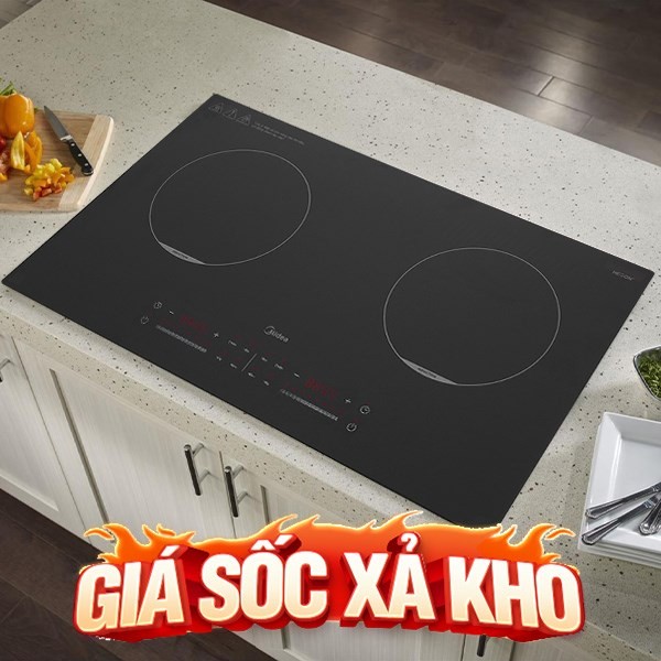 Bếp từ đôi âm Midea MC-IH3520, giải pháp nấu ăn nhanh chóng và tiện lợi