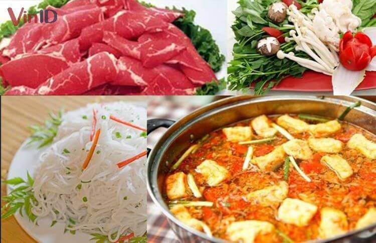 Nguyên liệu phong phú cho món Lẩu Mèo tinh tế và thơm ngon