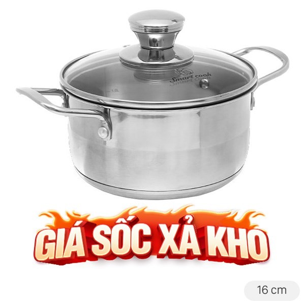 Nồi Smartcook inox 3 đáy, hỗ trợ cách nấu canh cá rau cải hiệu quả