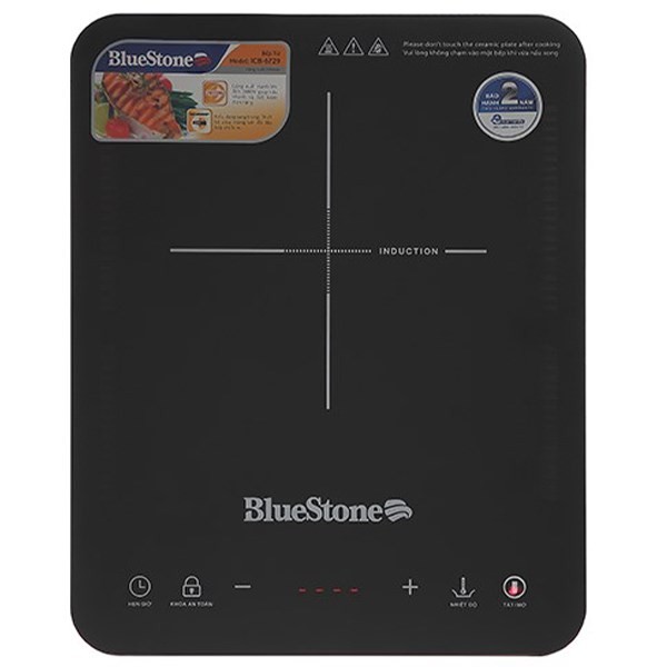 Bếp từ đơn BlueStone ICB-6729 mặt kính sang trọng