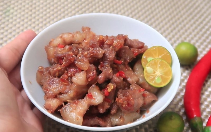Thịt kho mắm tôm
