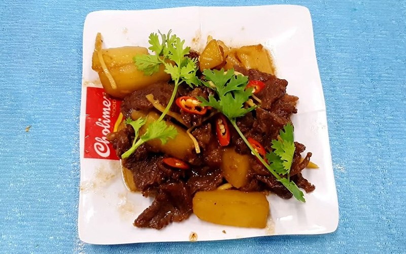 Thịt kho củ cải