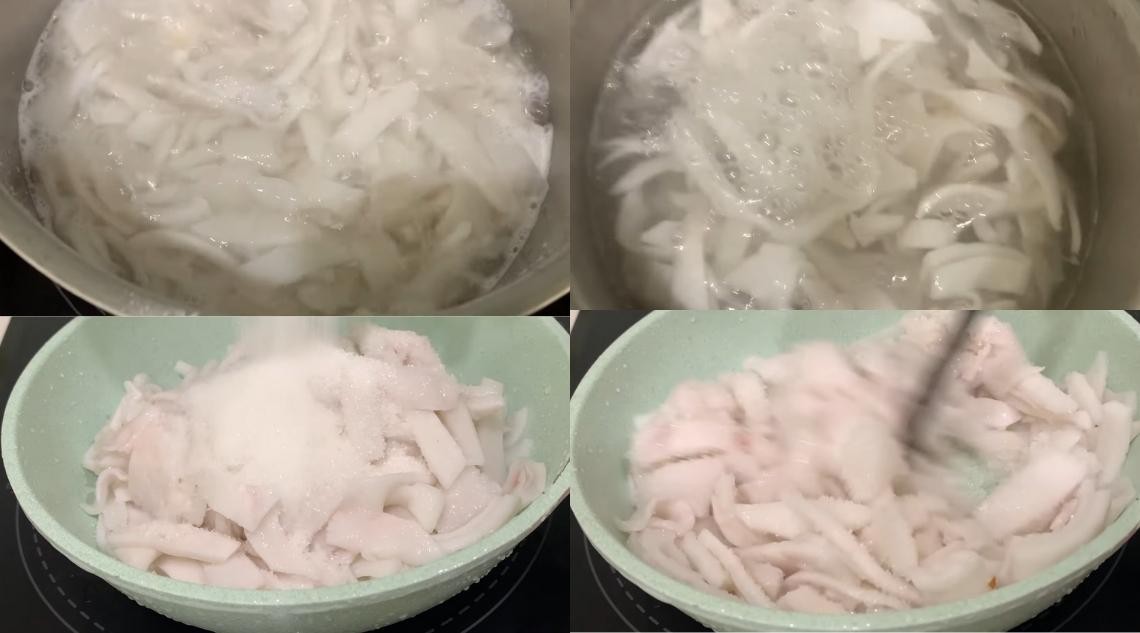 Dừa non được sên với đường cho vị ngọt thanh