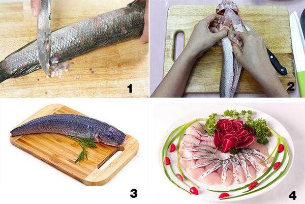 Lưu ý cần sơ chế kỹ cá lóc để khi nấu không bị tanh