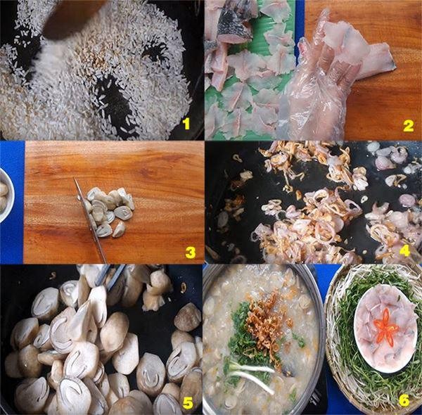 Cháo cá lóc miền Tây với cà rốt bổ dưỡng