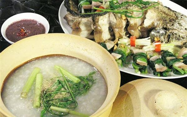 Cháo cá lóc miền Bắc với nhân độc đáo