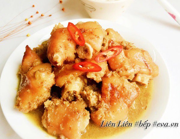 Thưởng thức món giả cầy nóng hổi, thơm lừng sau khi hoàn thành