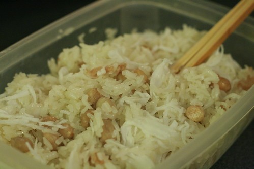 Xôi lạc thơm béo, đậu phộng bùi bùi