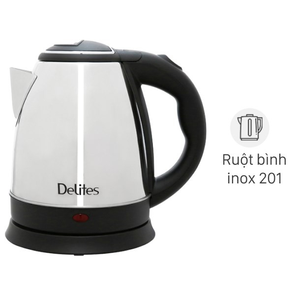 Hình ảnh một bình đun siêu tốc Delites 1.5 lít ST15S01