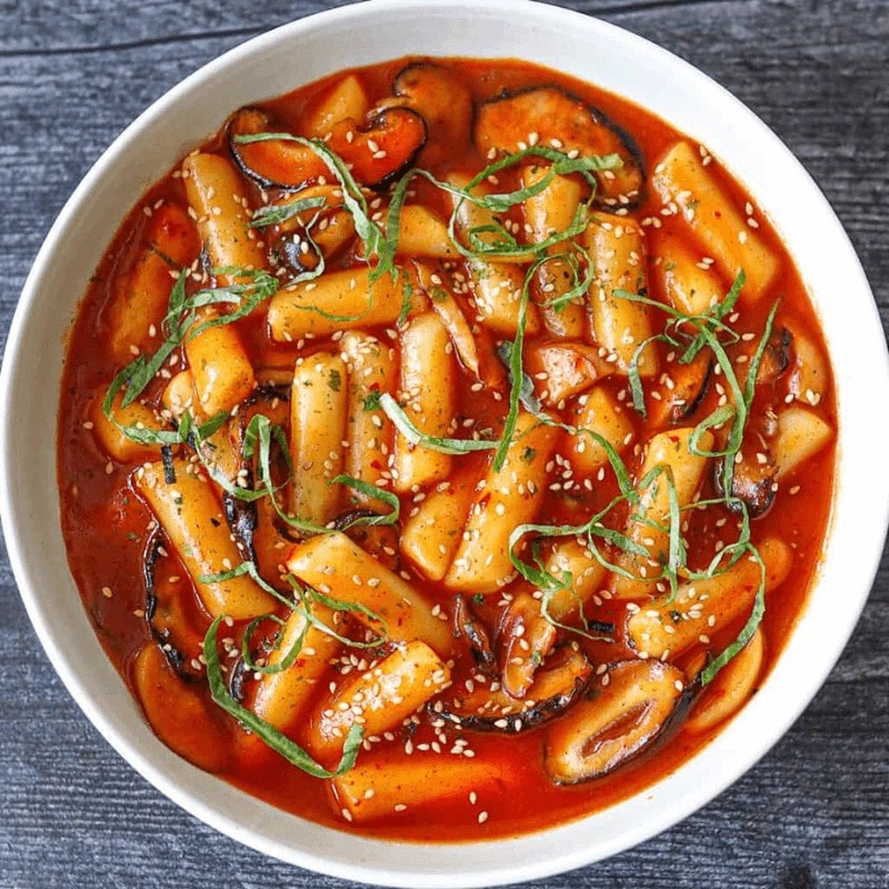 Bí quyết nấu tokbokki chả cá thơm ngon với nước sốt đậm đà