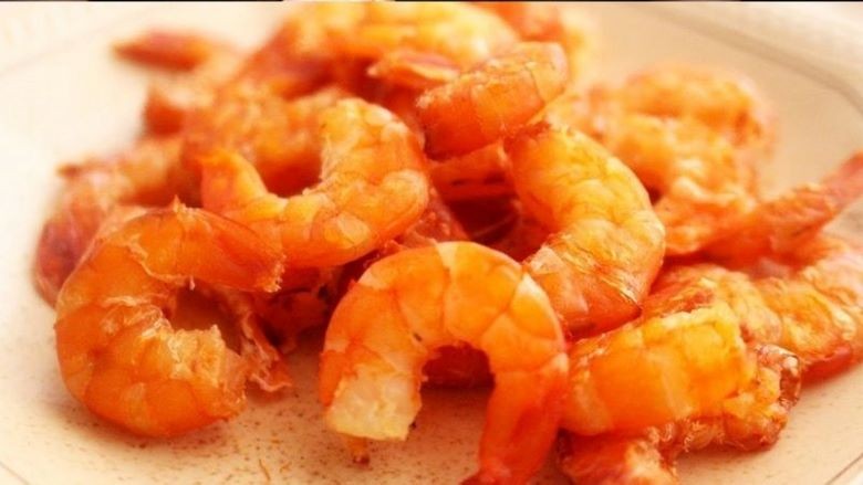 Thành phẩm tôm khô mềm thơm ngon, sẵn sàng để chế biến món ăn