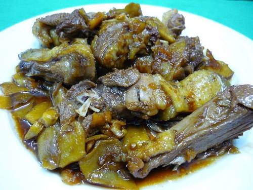 Món vịt giả cầy đã hoàn thành
