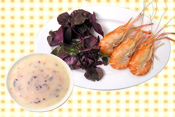 Bột ăn dặm truyền thống tôm rau dền bổ dưỡng cho trẻ nhỏ