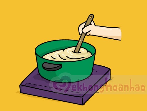 alt: Hướng dẫn cách nấu cháo cho bé ăn dặm truyền thống từ gạo với số lượng lớn để tiết kiệm thời gian mẹ bỉm