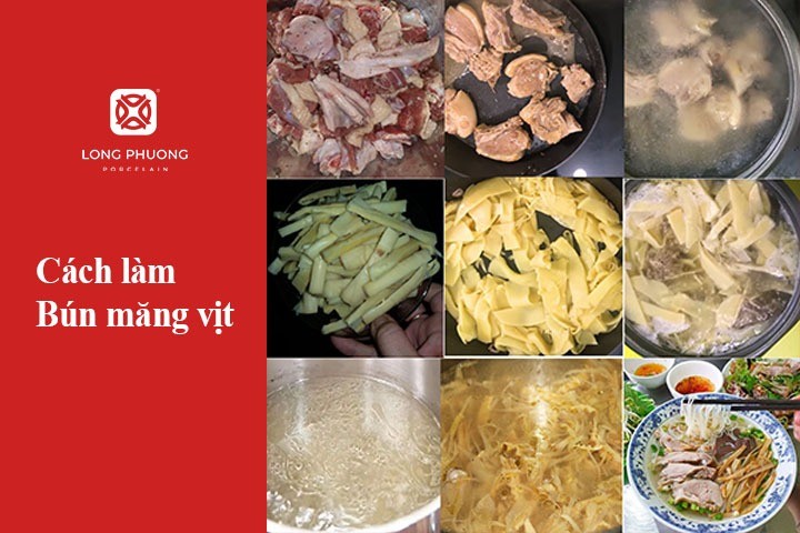 Cách nấu bún măng vịt chuẩn vị với thịt vịt mềm và măng giòn ngon tại nhà