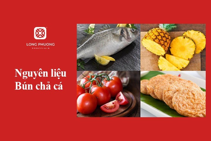 Nguyên liệu tươi ngon cho món bún chả cá, đặc sản miền biển