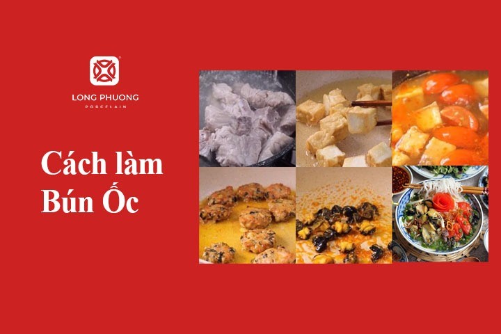 Món bún ốc nóng hổi, thơm ngon, là một cách nấu bún tại nhà độc đáo