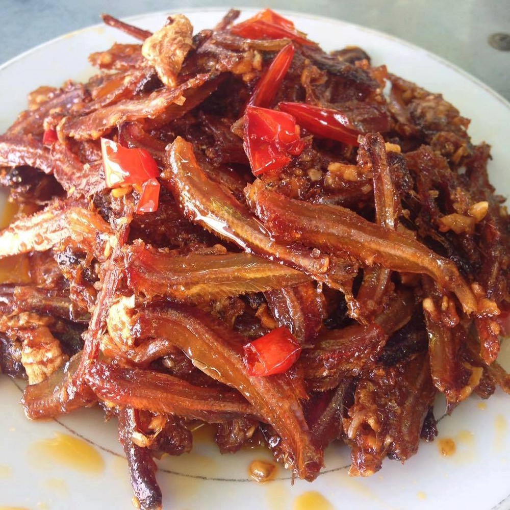 cách nấu cá cơm khô rim mắm