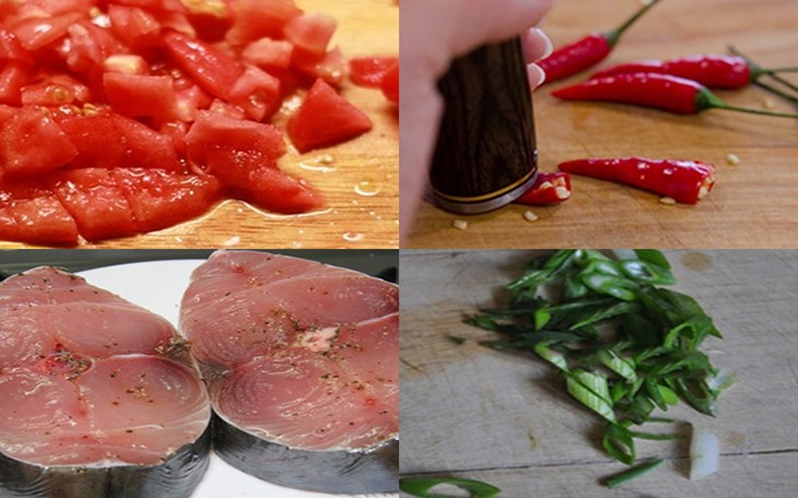 Sơ chế cá thu tươi cho món cá sốt cà chua ngon