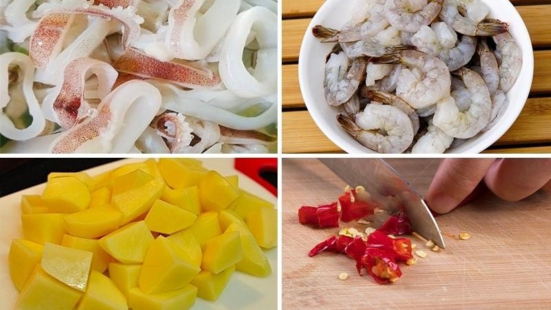 Sơ chế nguyên liệu
