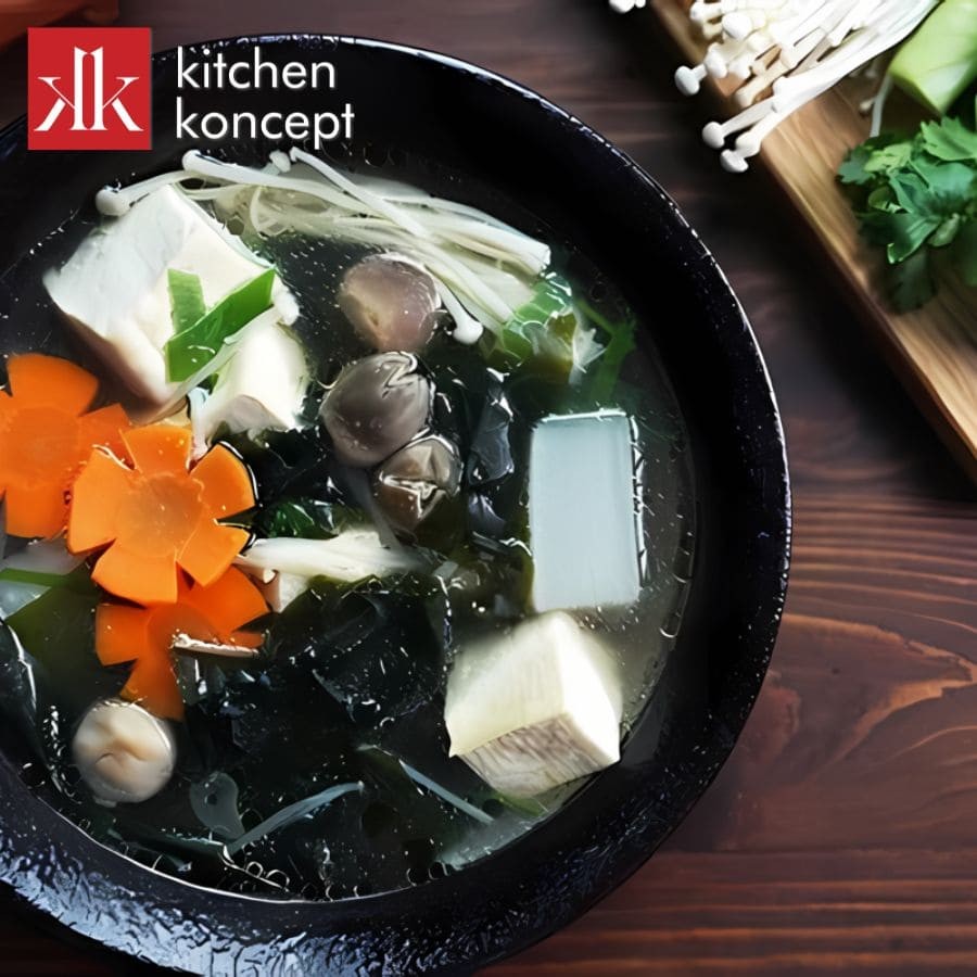 Canh rong biển chay thanh tịnh
