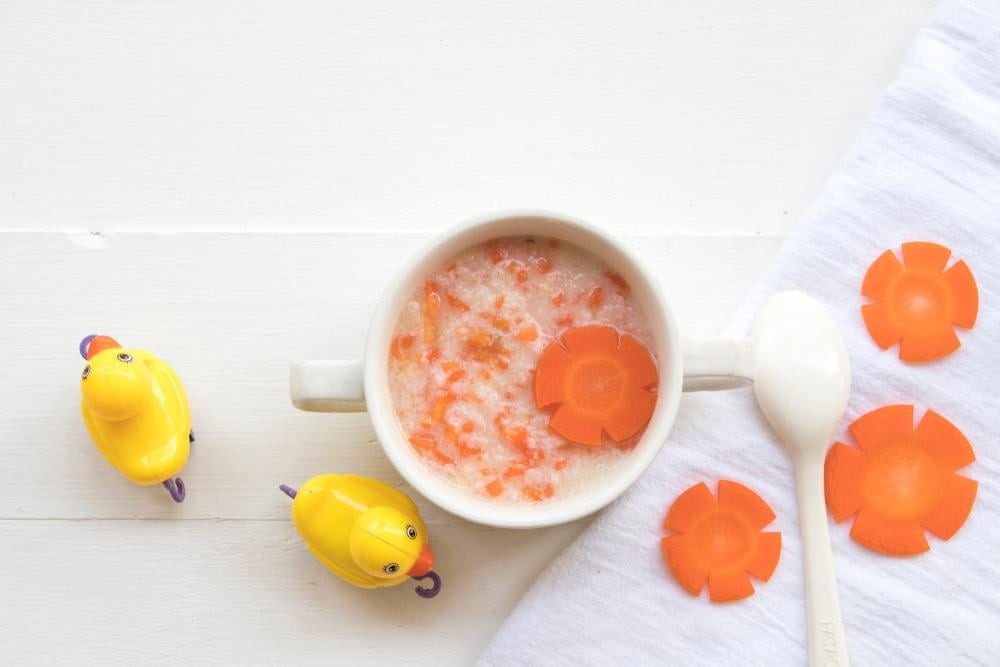 Cháo đậu trắng mềm thơm, dễ tiêu cho bé ăn dặm
