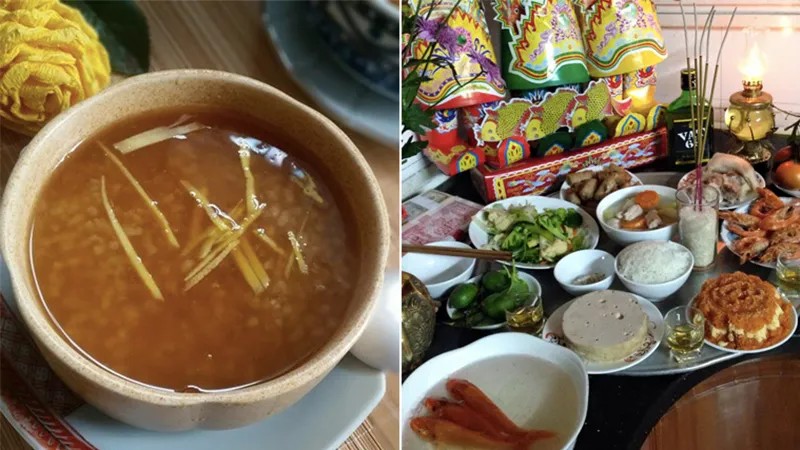 Mâm cúng Ông Táo đầy đủ