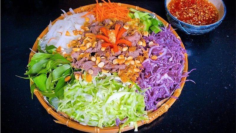 Nguyên liệu làm gỏi