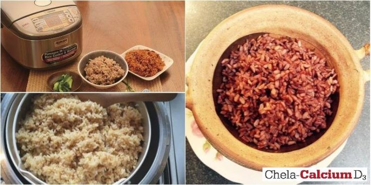 Hướng dẫn nấu cơm gạo lứt cho bà bầu bằng nồi cơm điện đúng cách