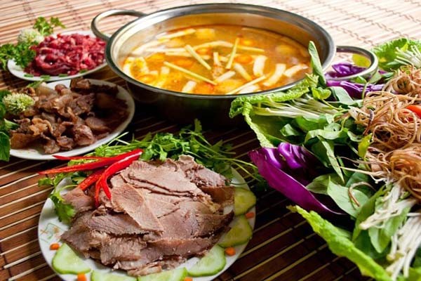 cách nấu lẩu dê miền bắc