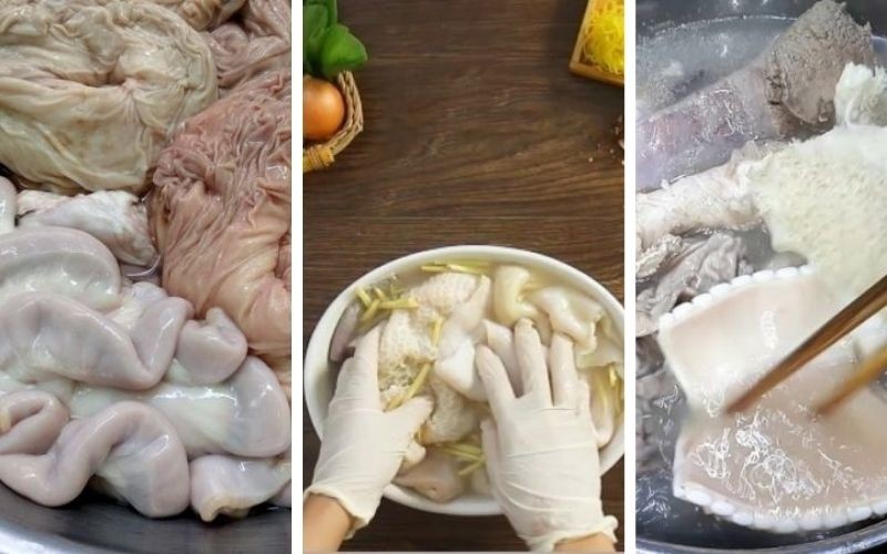Hướng dẫn sơ chế lòng bò sạch sẽ, không hôi