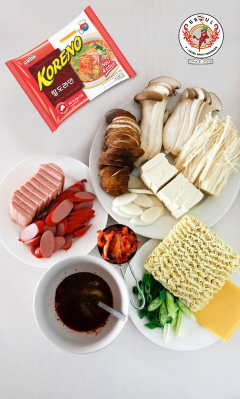 cach nau mi cay chuan cong thuc han quoc 1