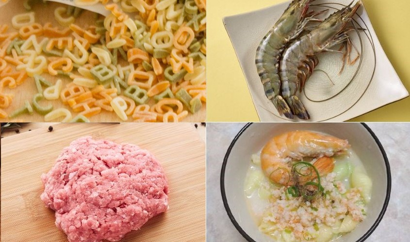 Gợi ý cách nấu nui cho bé với tôm thịt thơm ngon