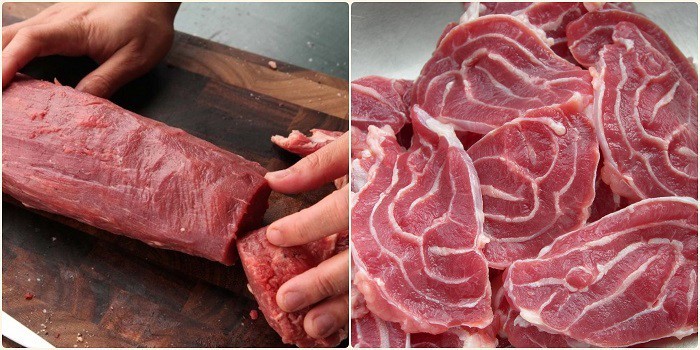 các loại thịt bò tươi ngon để làm phở bò Hà Nội