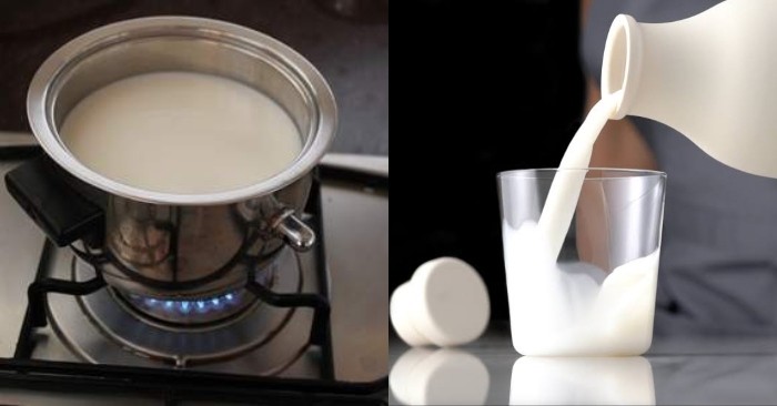 Quy trình nấu sữa bò tươi thơm ngon tại nhà trên bếp lửa nhỏ