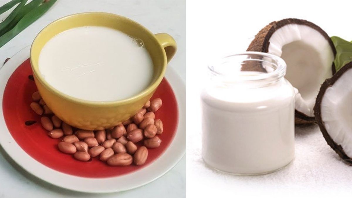 Sữa đậu phộng nước cốt dừa béo ngậy thơm ngon