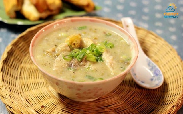 Thành phẩm súp lươn cho bé