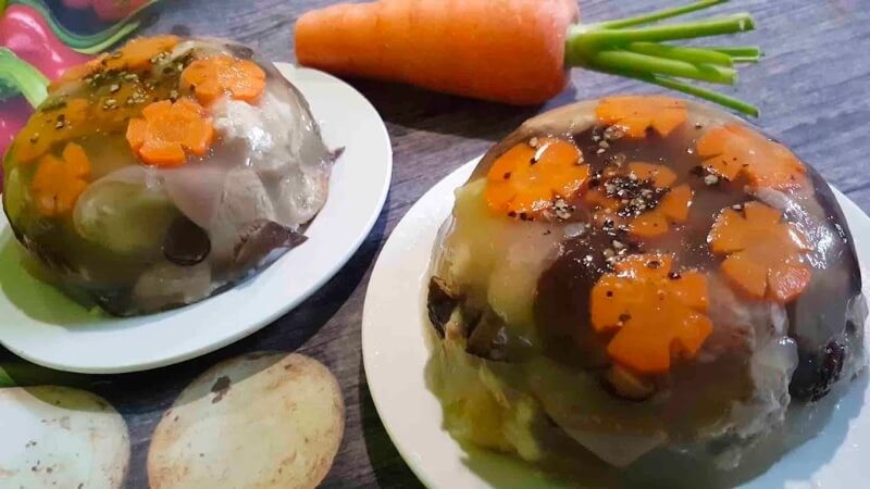 Thành phẩm thịt đông gà