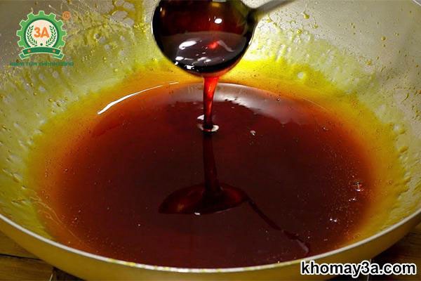 Nước hàng đường thắng có màu cánh gián óng đẹp mắt