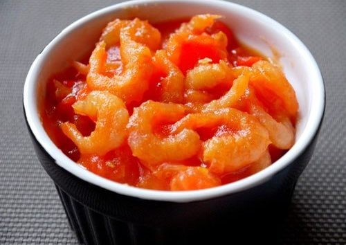 Tôm khô sốt cà chua đậm đà