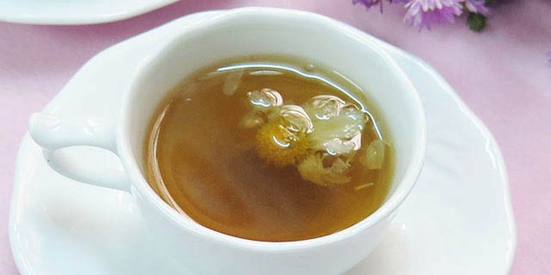 Trà hoa cúc có thể bảo quản trong tủ lạnh uống trong ngày