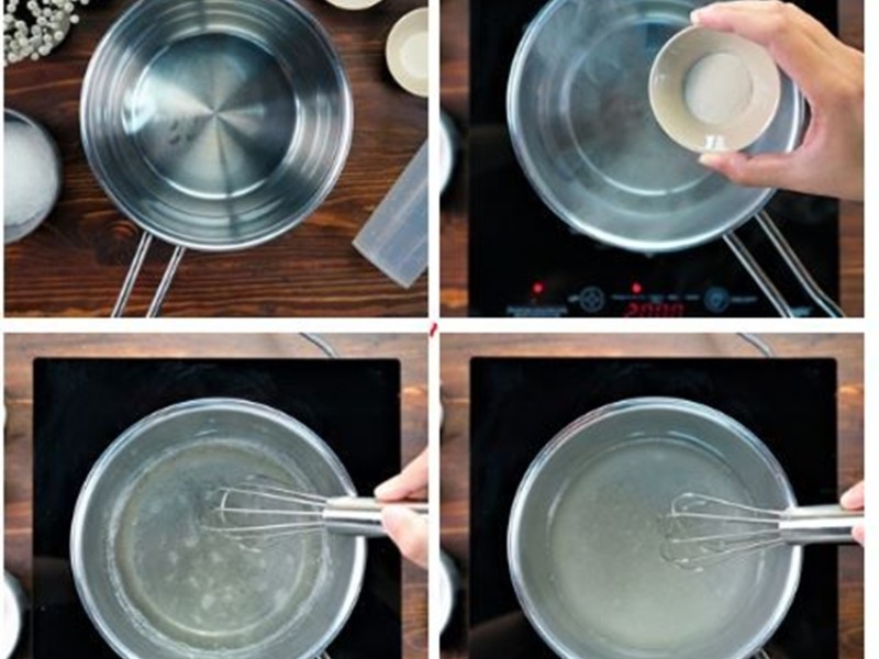Cách nấu trân châu trắng giòn dai
