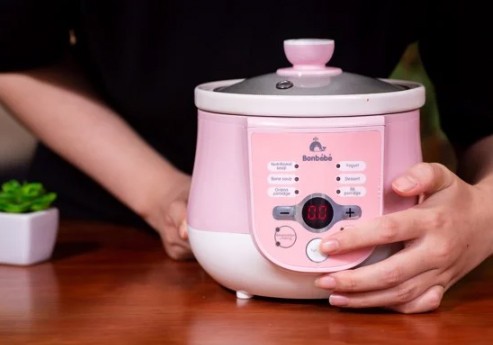 Hướng dẫn sử dụng nồi nấu chậm Bonbébé chi tiết các nút chức năng