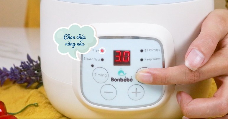 Các lưu ý khi sử dụng nồi nấu chậm Bonbébé an toàn và hiệu quả